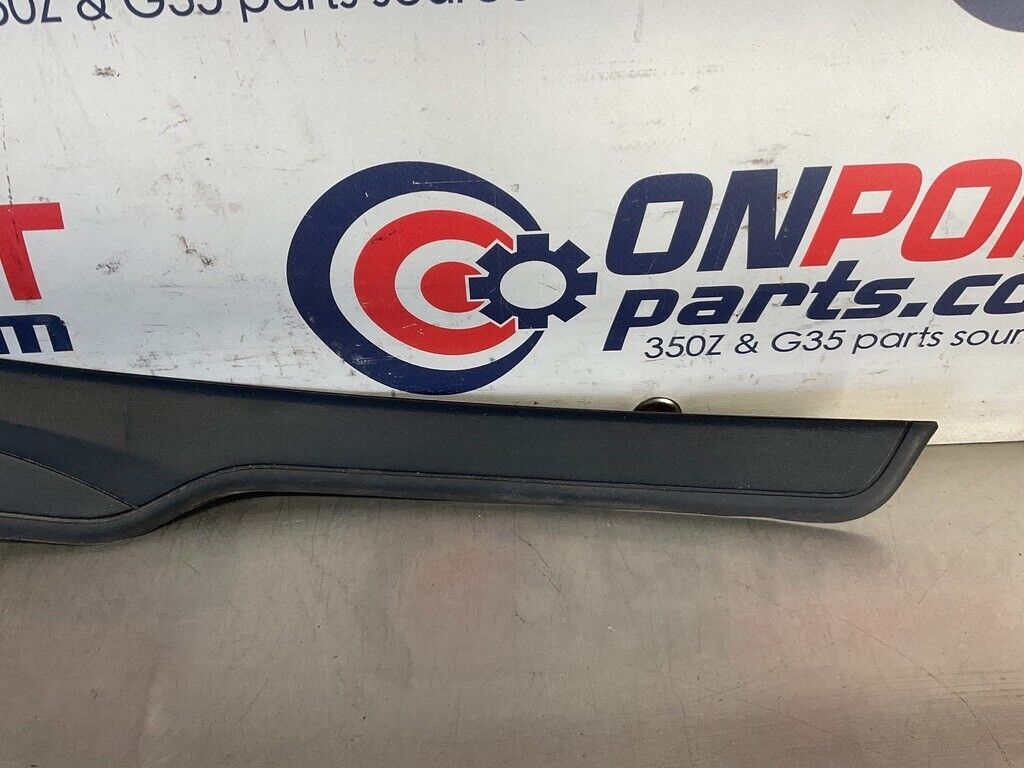 2006 BMW 330i E90 Driver Left Rear Door Threshold Kick Plate Trim OEM 12BF1EA - On Point Parts Inc