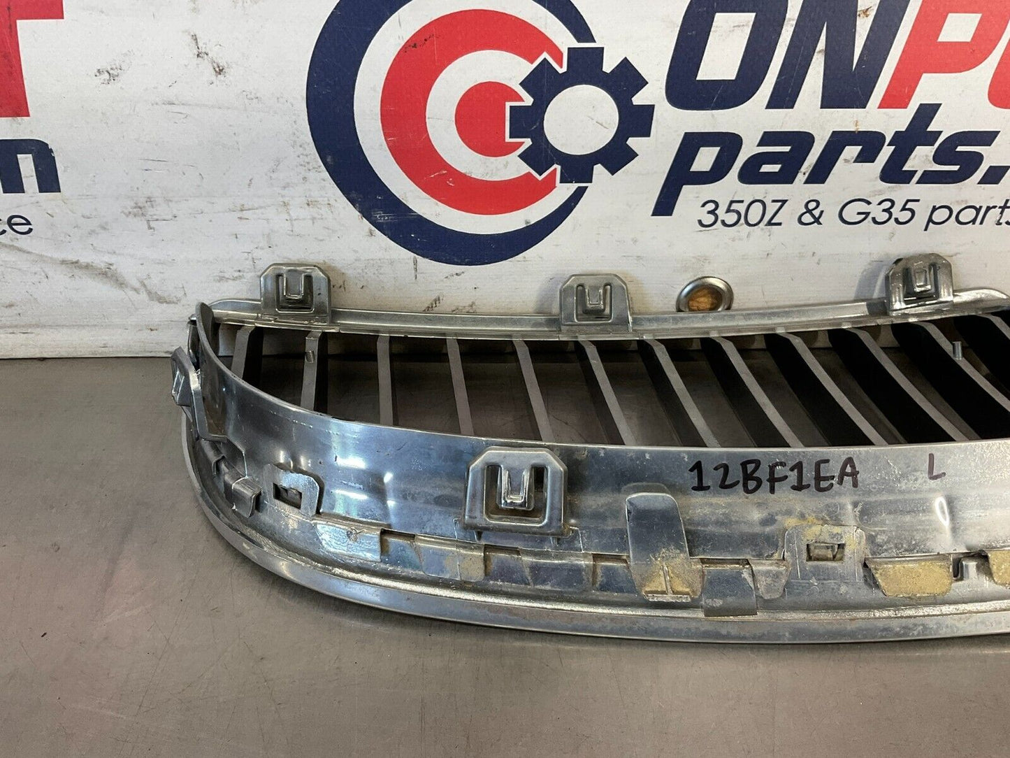 2006 BMW 330i E90 Sedan Driver Left Front Bumper Upper Grille Insert OEM 12BF1EA - On Point Parts Inc