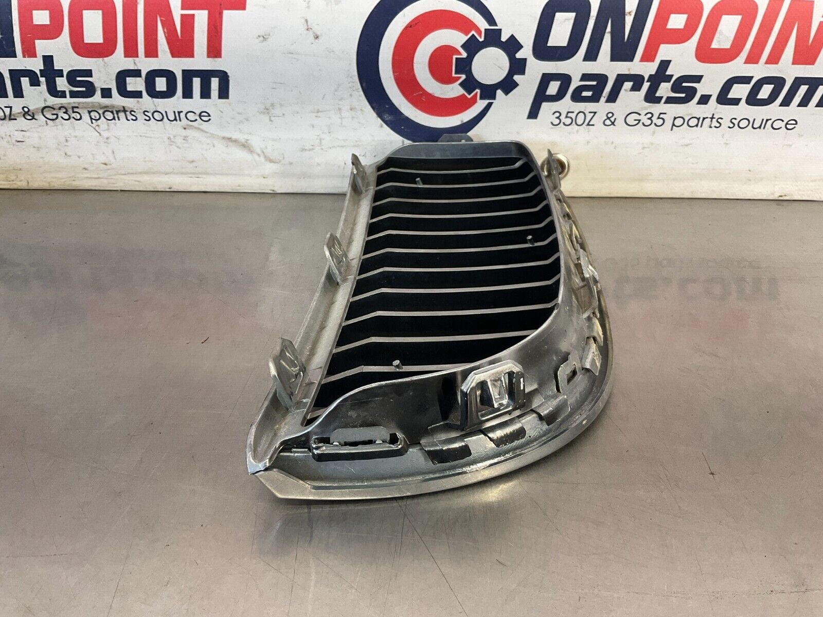 2006 BMW 330i E90 Sedan Driver Left Front Bumper Upper Grille Insert OEM 12BF1EA - On Point Parts Inc