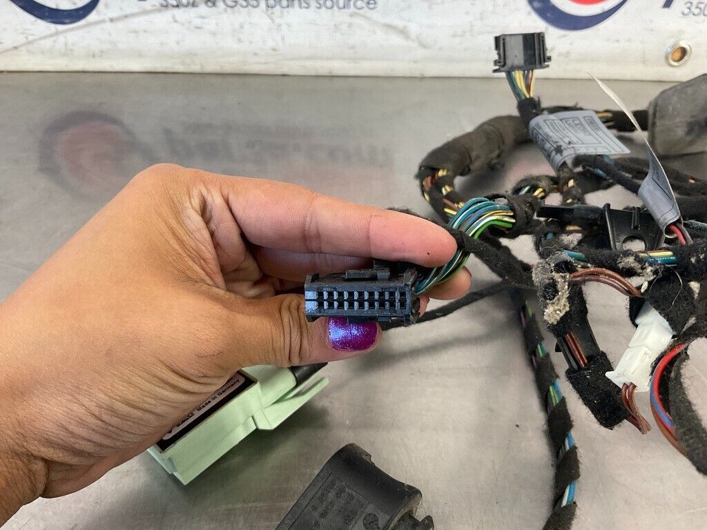 2006 BMW 330i E90 Driver Left Front Door Wiring Harness OEM 12BF1EA - On Point Parts Inc