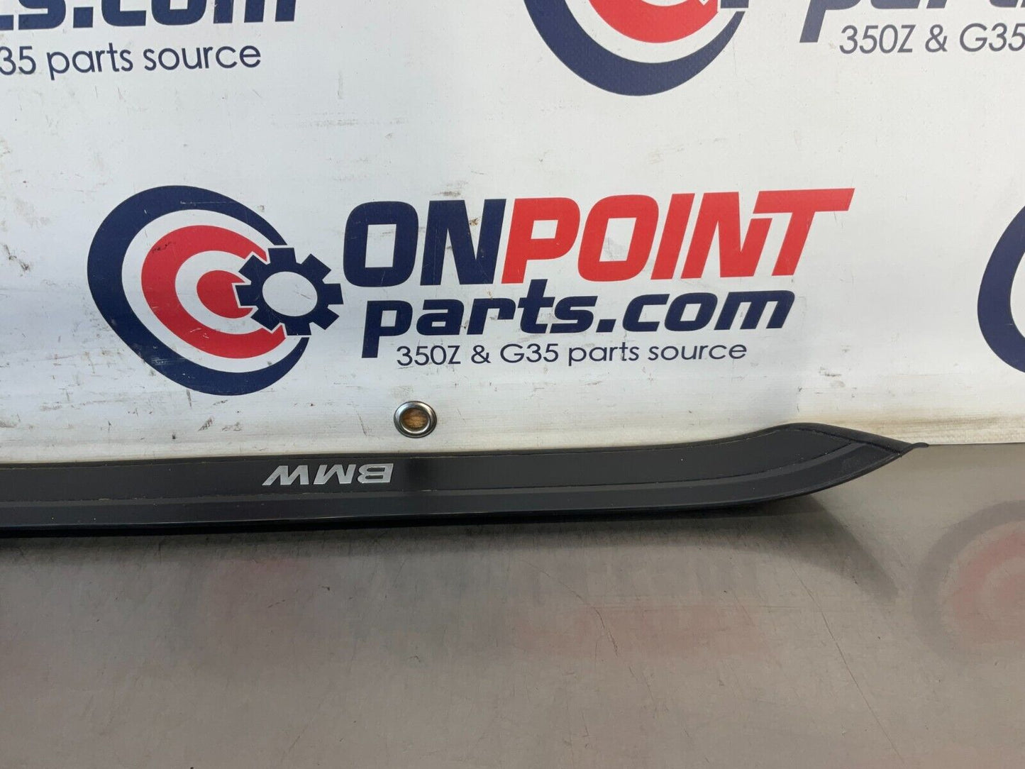 2006 BMW 330i E90 Sedan Driver Left Front Door Threshold Kick Plate OEM 12BF1E7 - On Point Parts Inc