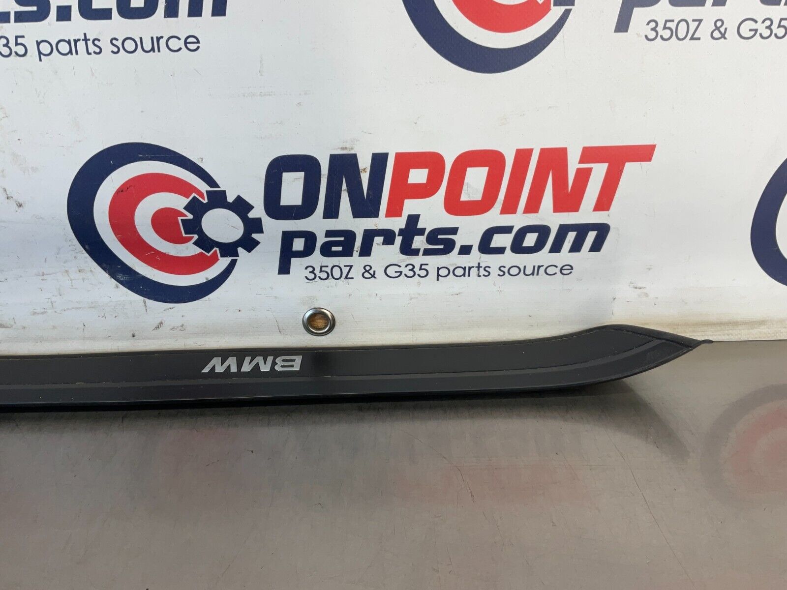 2006 BMW 330i E90 Sedan Driver Left Front Door Threshold Kick Plate OEM 12BF1E7 - On Point Parts Inc
