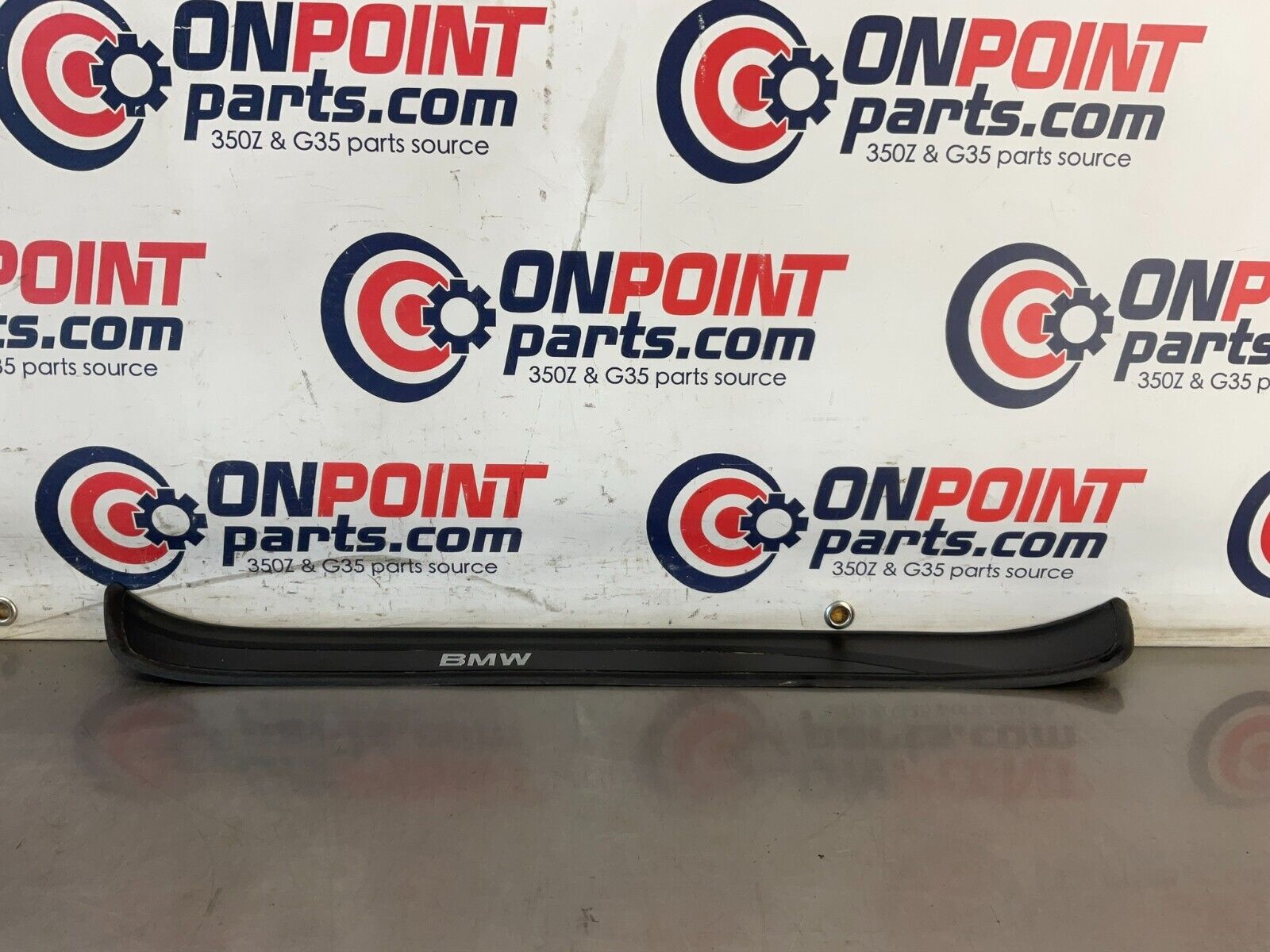 2006 BMW 330i E90 Sedan Driver Left Front Door Threshold Kick Plate OEM 12BF1E7 - On Point Parts Inc
