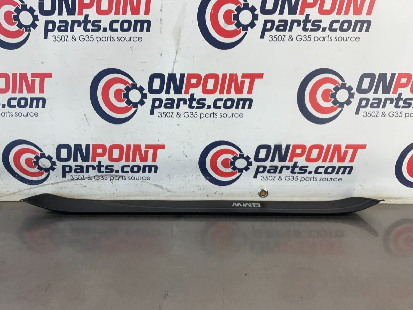 2006 BMW 330i E90 Sedan Driver Left Front Door Threshold Kick Plate OEM 12BF1E7 - On Point Parts Inc