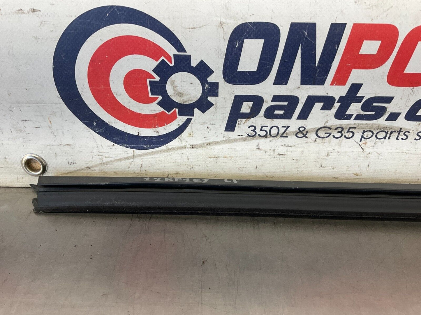 2006 BMW 330i E90 Sedan Driver Left Front Window Weatherstrip OEM 12BF1E7 - On Point Parts Inc
