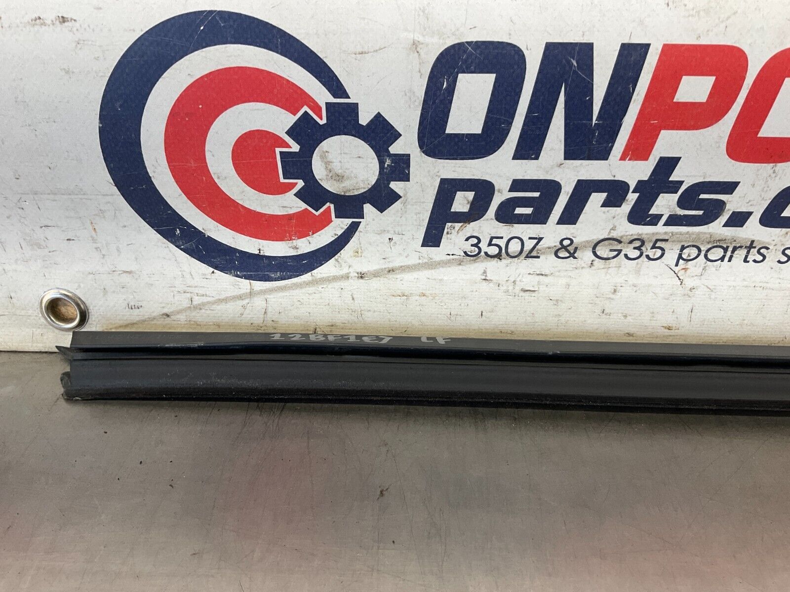 2006 BMW 330i E90 Sedan Driver Left Front Window Weatherstrip OEM 12BF1E7 - On Point Parts Inc