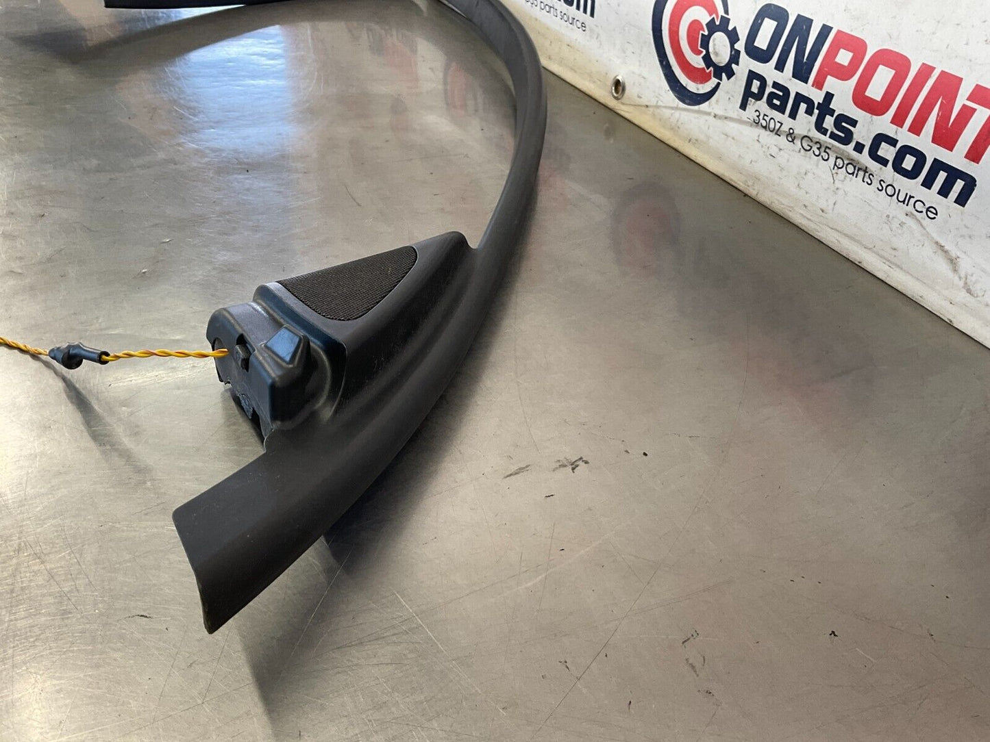 2006 BMW 330 E90 Driver Left Front Window Frame Trim Tweeter Speaker OEM 12BF1E7 - On Point Parts Inc