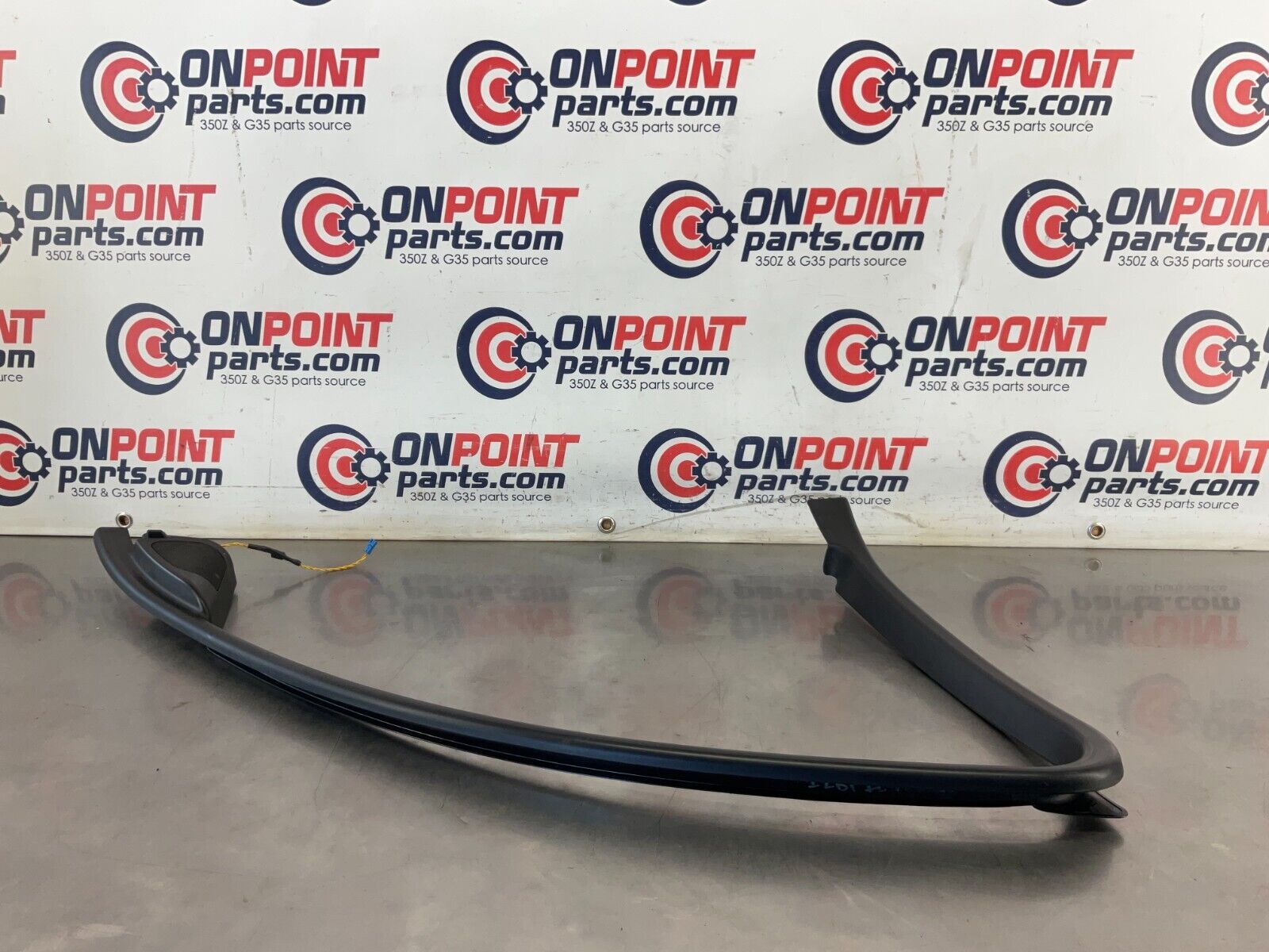 2006 BMW 330 E90 Driver Left Front Window Frame Trim Tweeter Speaker OEM 12BF1E7 - On Point Parts Inc