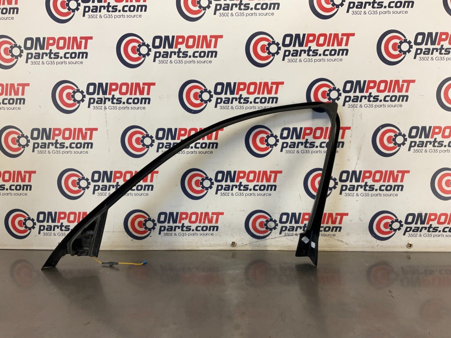 2006 BMW 330 E90 Driver Left Front Window Frame Trim Tweeter Speaker OEM 12BF1E7 - On Point Parts Inc