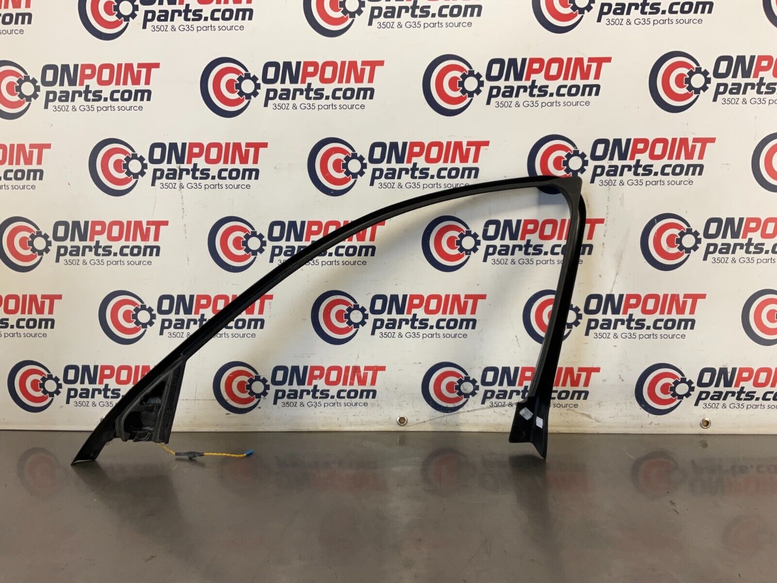 2006 BMW 330 E90 Driver Left Front Window Frame Trim Tweeter Speaker OEM 12BF1E7 - On Point Parts Inc