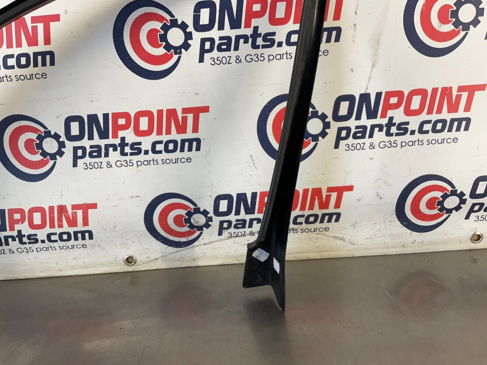 2006 BMW 330 E90 Driver Left Front Window Frame Trim Tweeter Speaker OEM 12BF1E7 - On Point Parts Inc