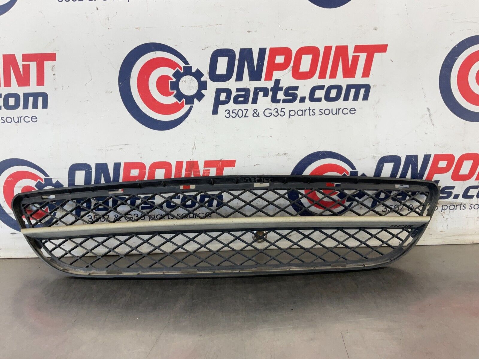 2006 BMW 330i E90 Front Bumper Lower Center Grille Insert Screen OEM 12BF1EC - On Point Parts Inc