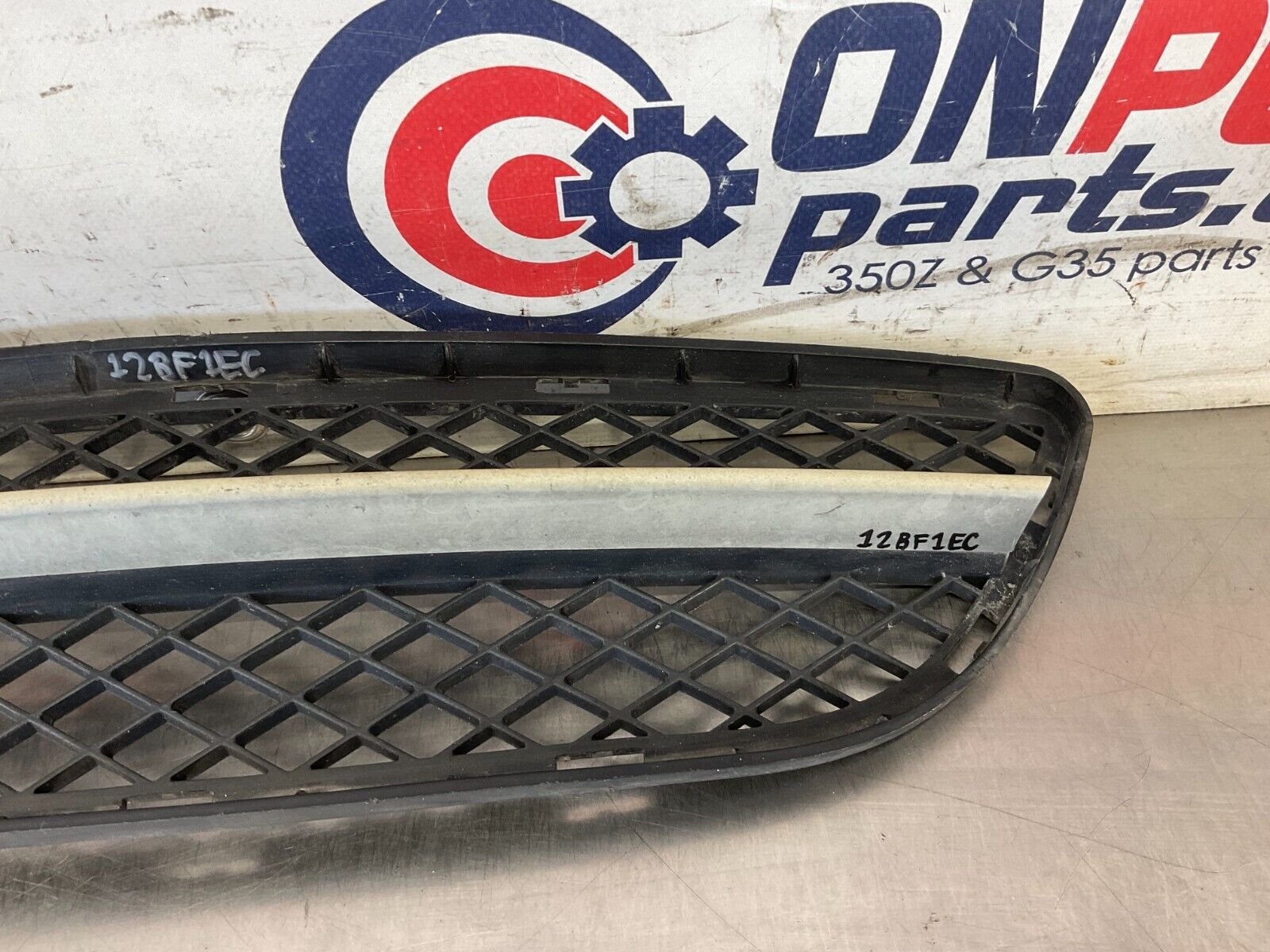 2006 BMW 330i E90 Front Bumper Lower Center Grille Insert Screen OEM 12BF1EC - On Point Parts Inc