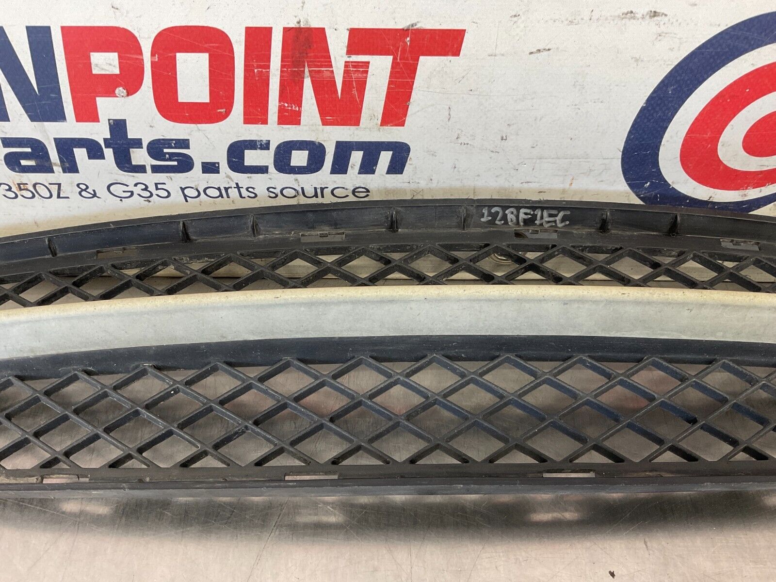 2006 BMW 330i E90 Front Bumper Lower Center Grille Insert Screen OEM 12BF1EC - On Point Parts Inc