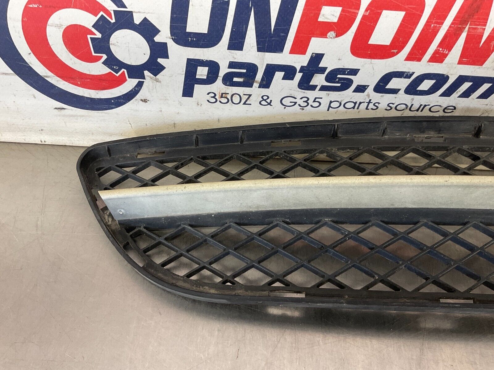 2006 BMW 330i E90 Front Bumper Lower Center Grille Insert Screen OEM 12BF1EC - On Point Parts Inc