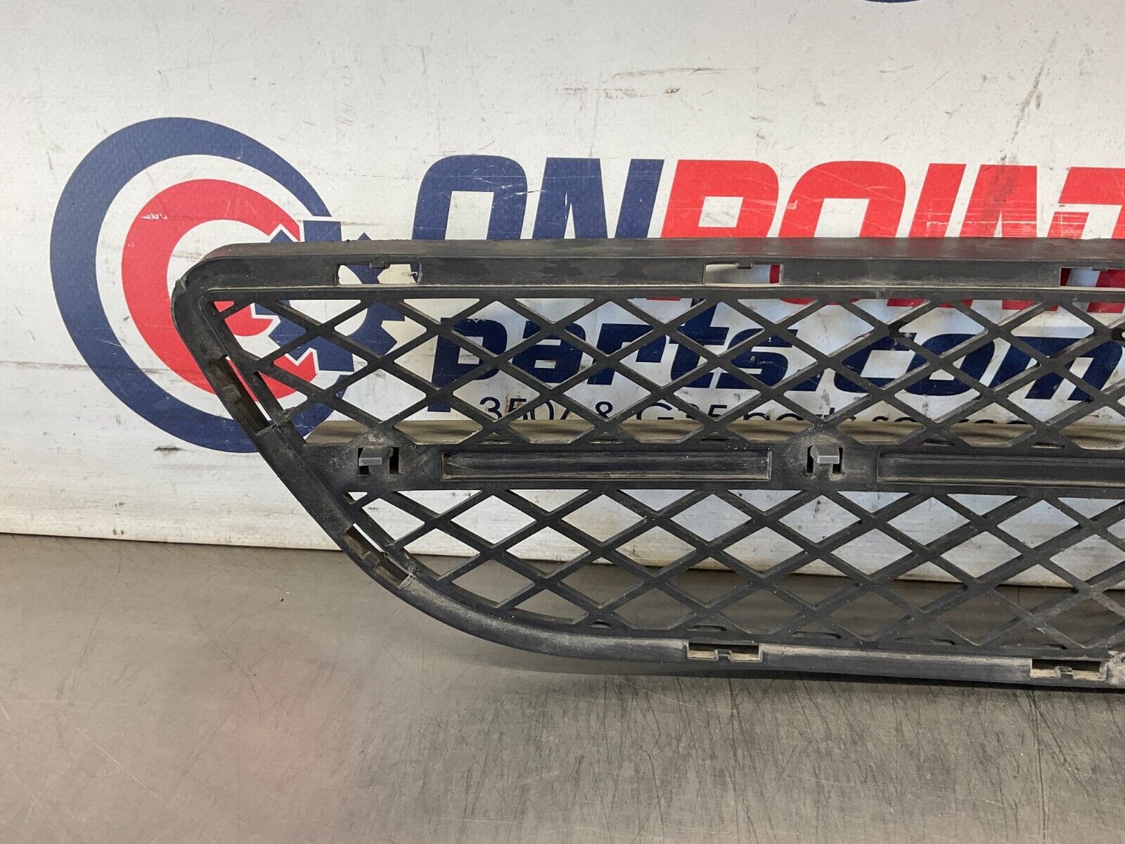 2006 BMW 330i E90 Front Bumper Lower Center Grille Insert Screen OEM 12BF1EC - On Point Parts Inc