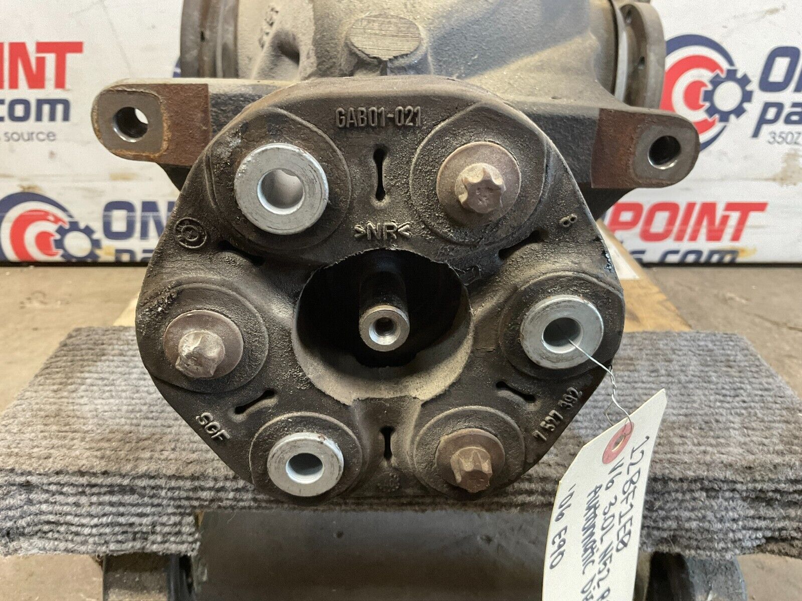 2006 BMW 330i E90 V6 RWD Automatic 3.0L Differential 129k OEM 12BF1E0 - On Point Parts Inc