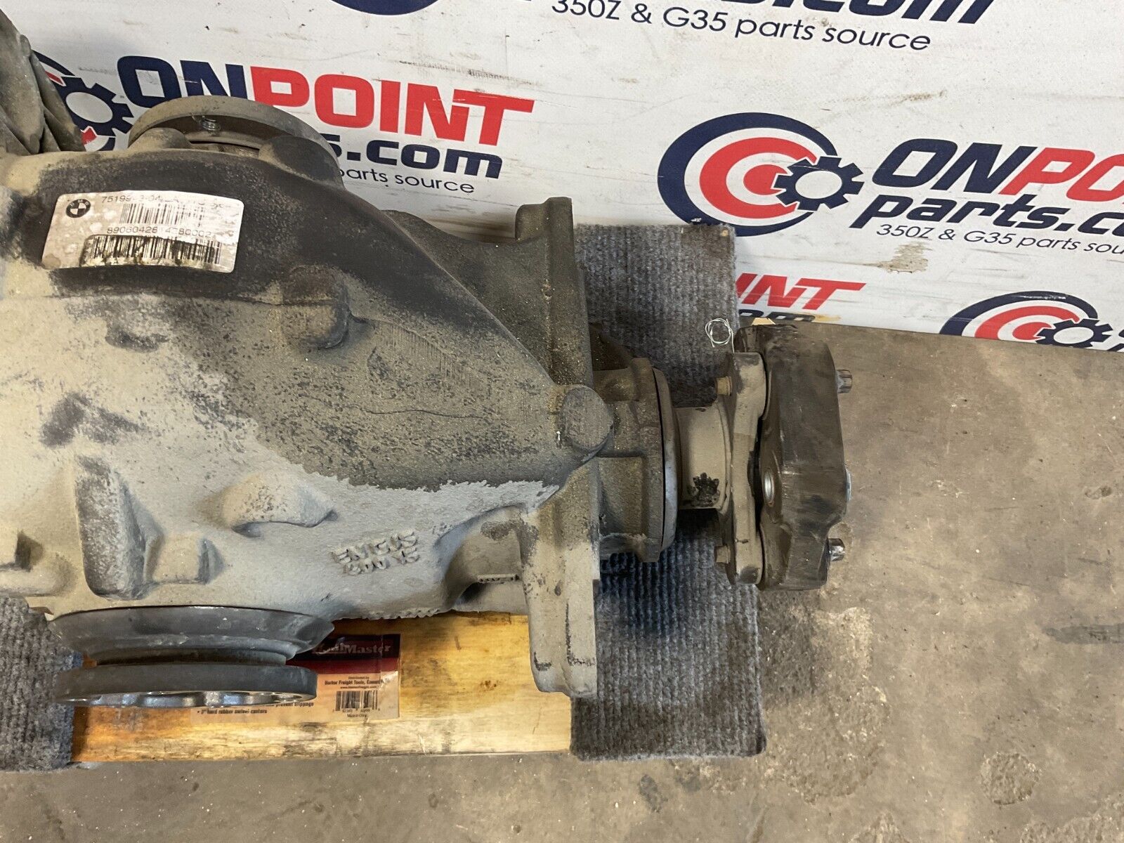 2006 BMW 330i E90 V6 RWD Automatic 3.0L Differential 129k OEM 12BF1E0 - On Point Parts Inc