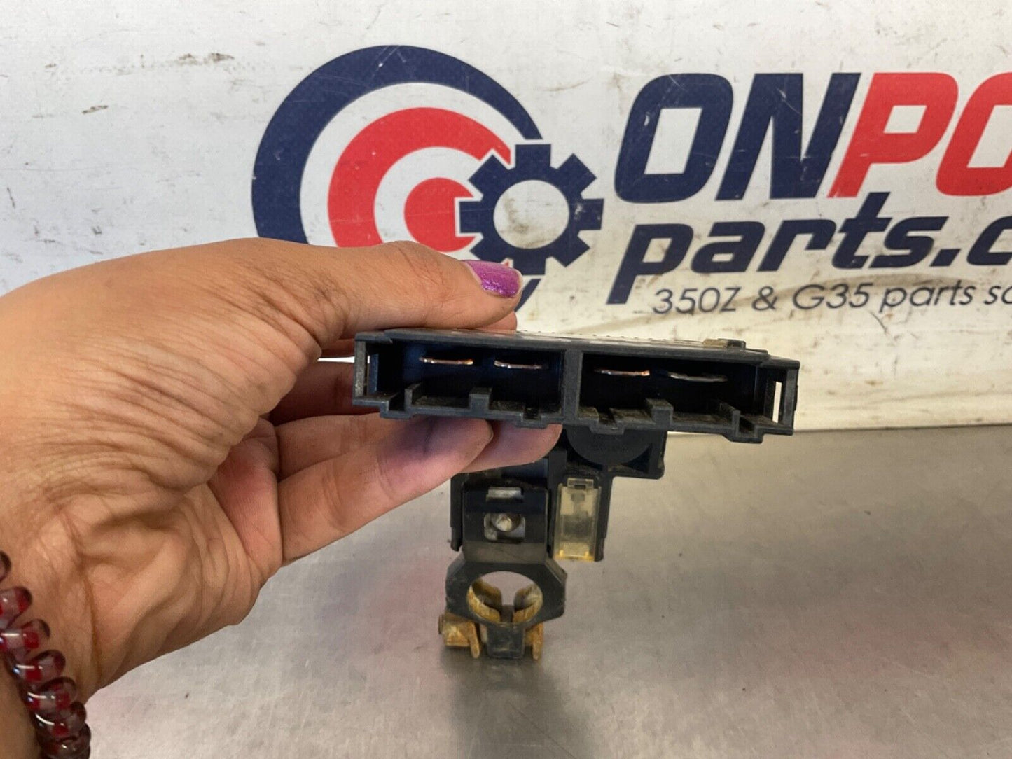 2005 Infiniti G35 Positive Battery Terminal Cable  OEM 11BFMEC - On Point Parts Inc