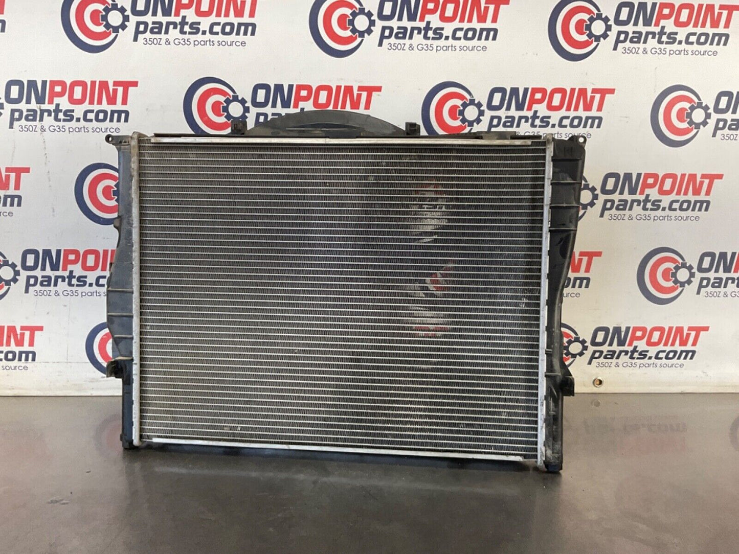 2006 BMW E90 330i Radiator and Cooling Fan OEM 12BF1E0 - On Point Parts Inc