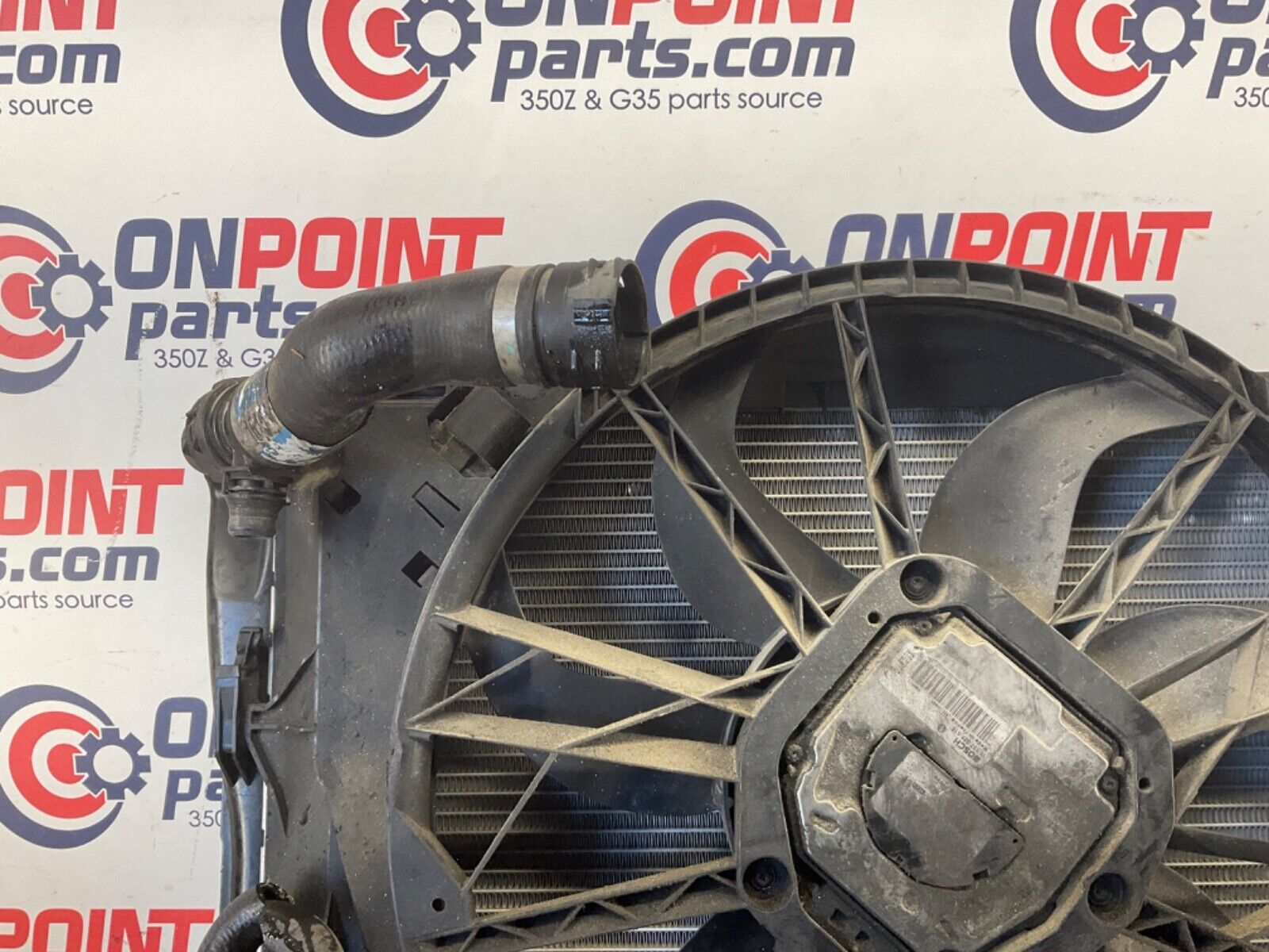 2006 BMW E90 330i Radiator and Cooling Fan OEM 12BF1E0 - On Point Parts Inc