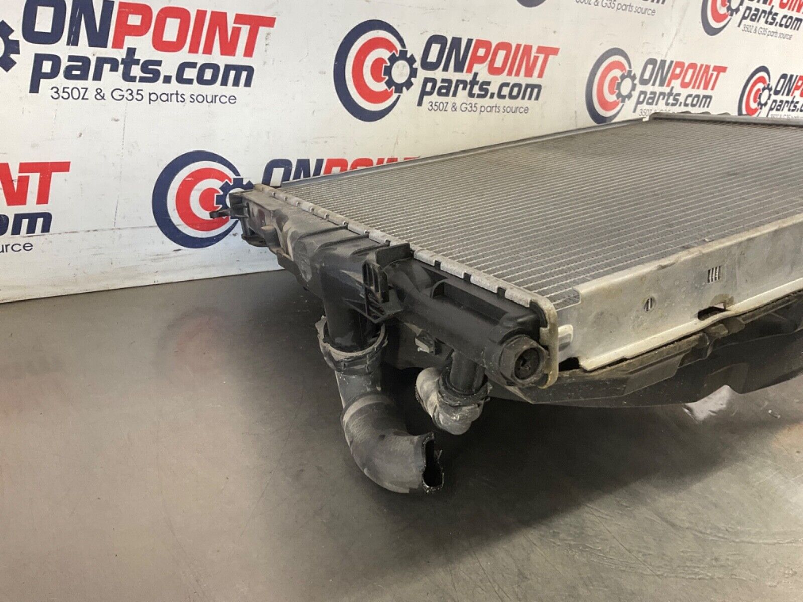 2006 BMW E90 330i Radiator and Cooling Fan OEM 12BF1E0 - On Point Parts Inc