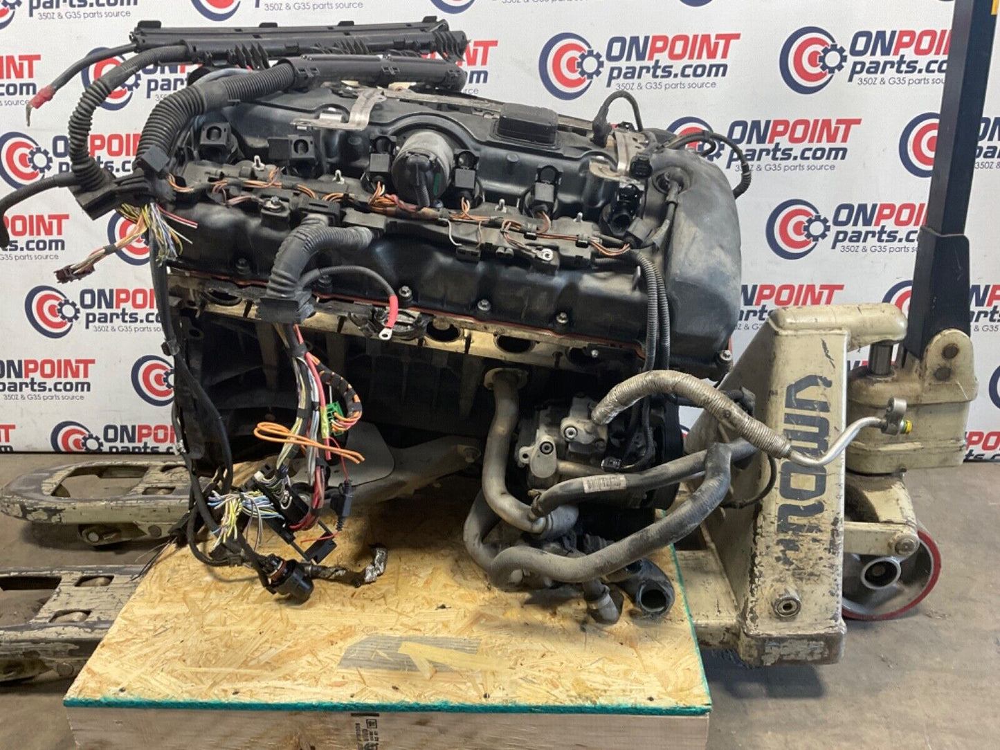 2006 BMW E90 330i N52 3.0L V6 Automatic RWD Engine 129k OEM 12BF1E0 - On Point Parts Inc