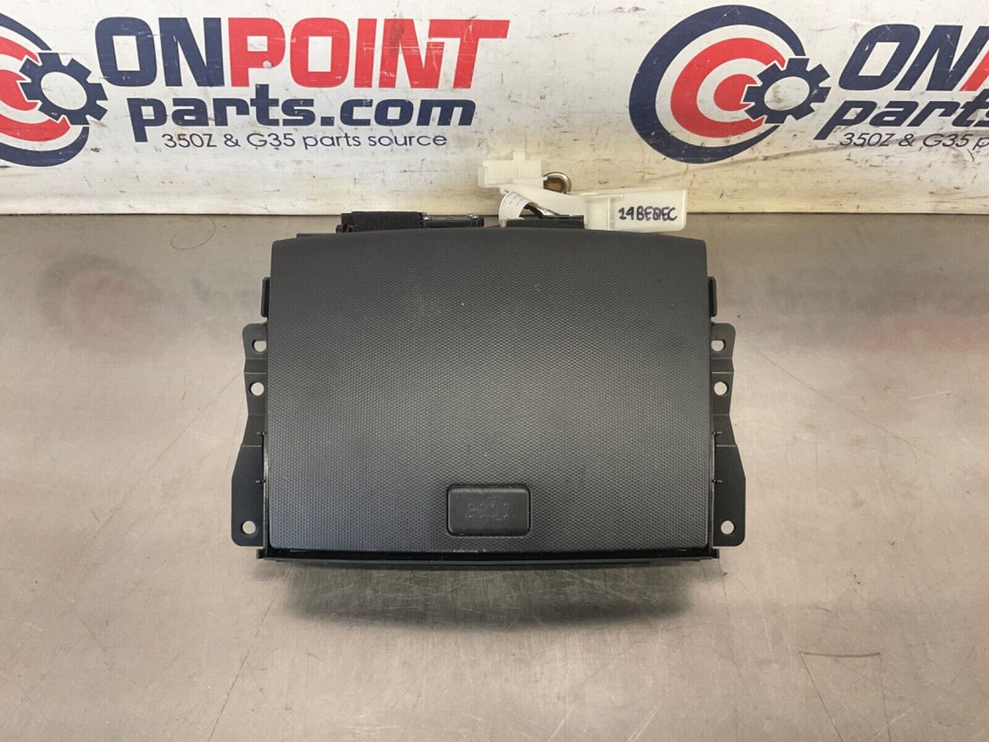 2004 Nissan 350Z Electronic Center Dash Cubby Door OEM 14BEQEC - On Point Parts Inc