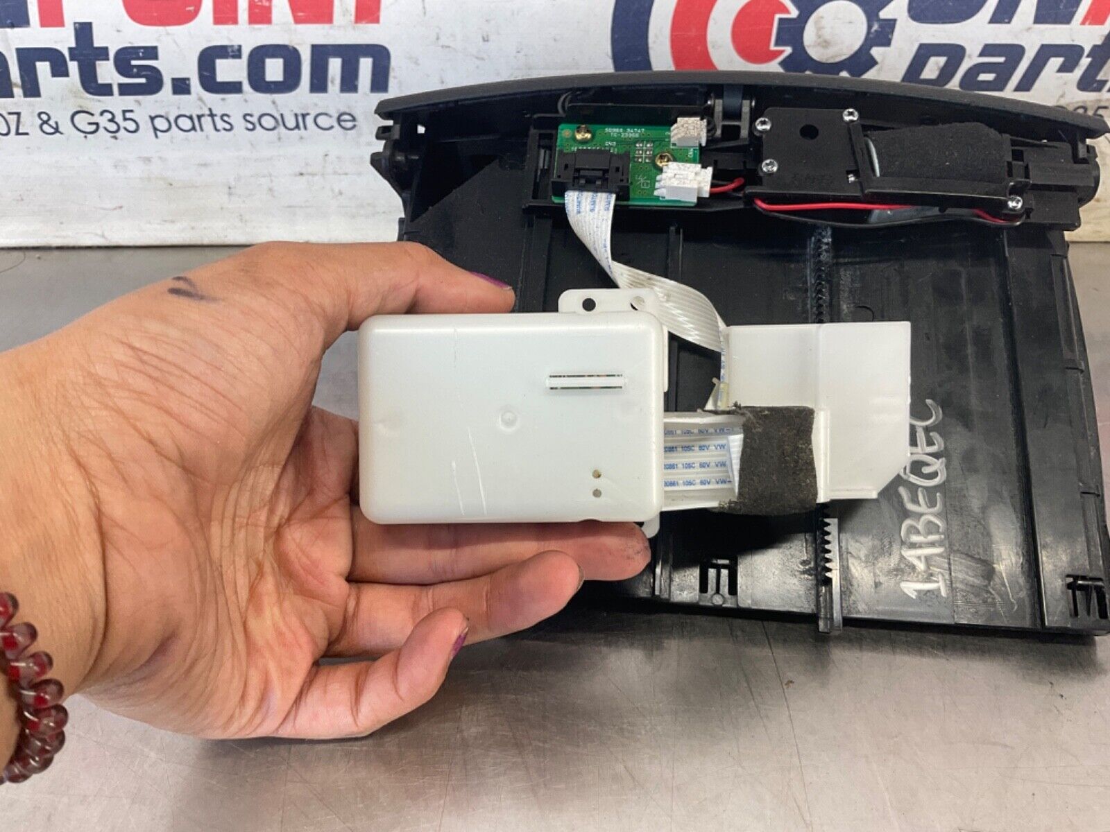 2004 Nissan 350Z Electronic Center Dash Cubby Door OEM 14BEQEC - On Point Parts Inc