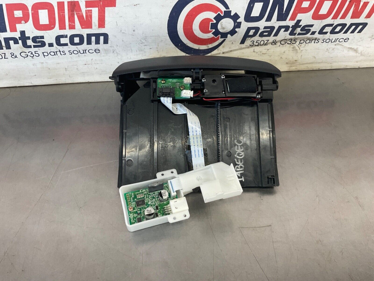 2004 Nissan 350Z Electronic Center Dash Cubby Door OEM 14BEQEC - On Point Parts Inc