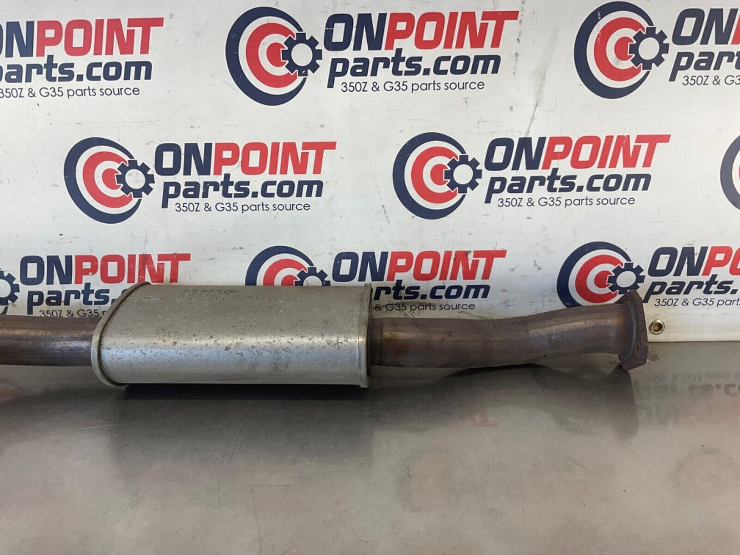 2004 Nissan 350Z Exhaust Midpipe Muffler OEM 25BF9E0 - On Point Parts Inc