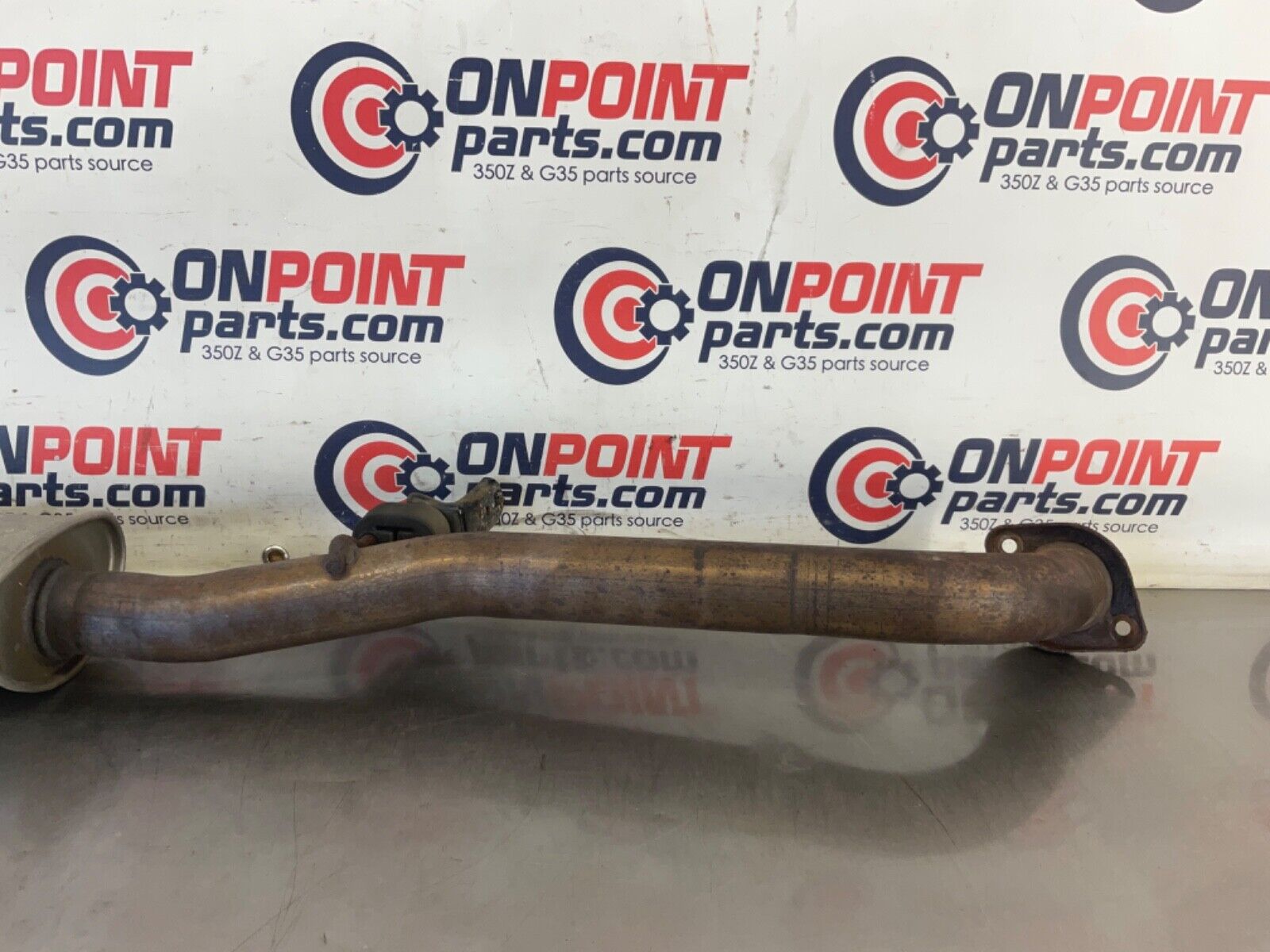 2004 Nissan 350Z Exhaust Midpipe Muffler OEM 25BF9E0 - On Point Parts Inc