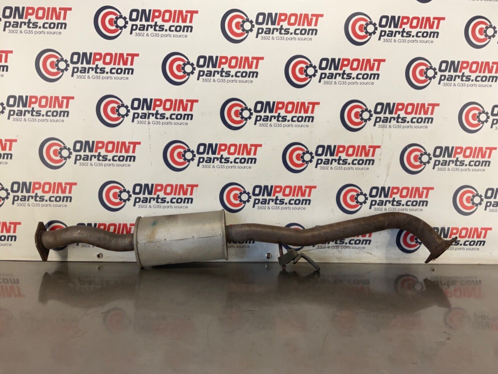 2004 Nissan 350Z Exhaust Midpipe Muffler OEM 25BF9E0 - On Point Parts Inc