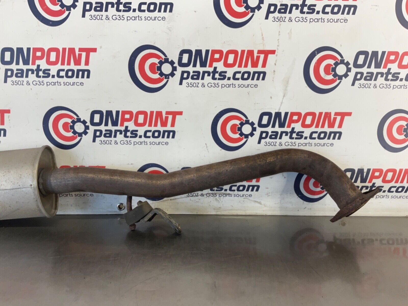 2004 Nissan 350Z Exhaust Midpipe Muffler OEM 25BF9E0 - On Point Parts Inc