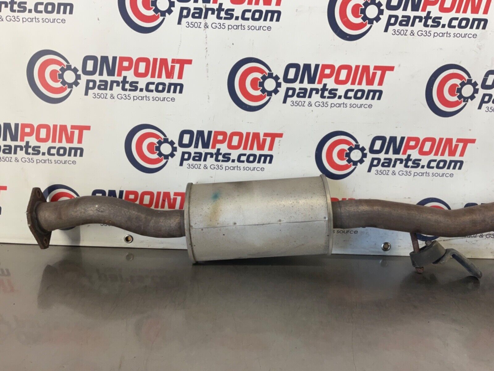 2004 Nissan 350Z Exhaust Midpipe Muffler OEM 25BF9E0 - On Point Parts Inc