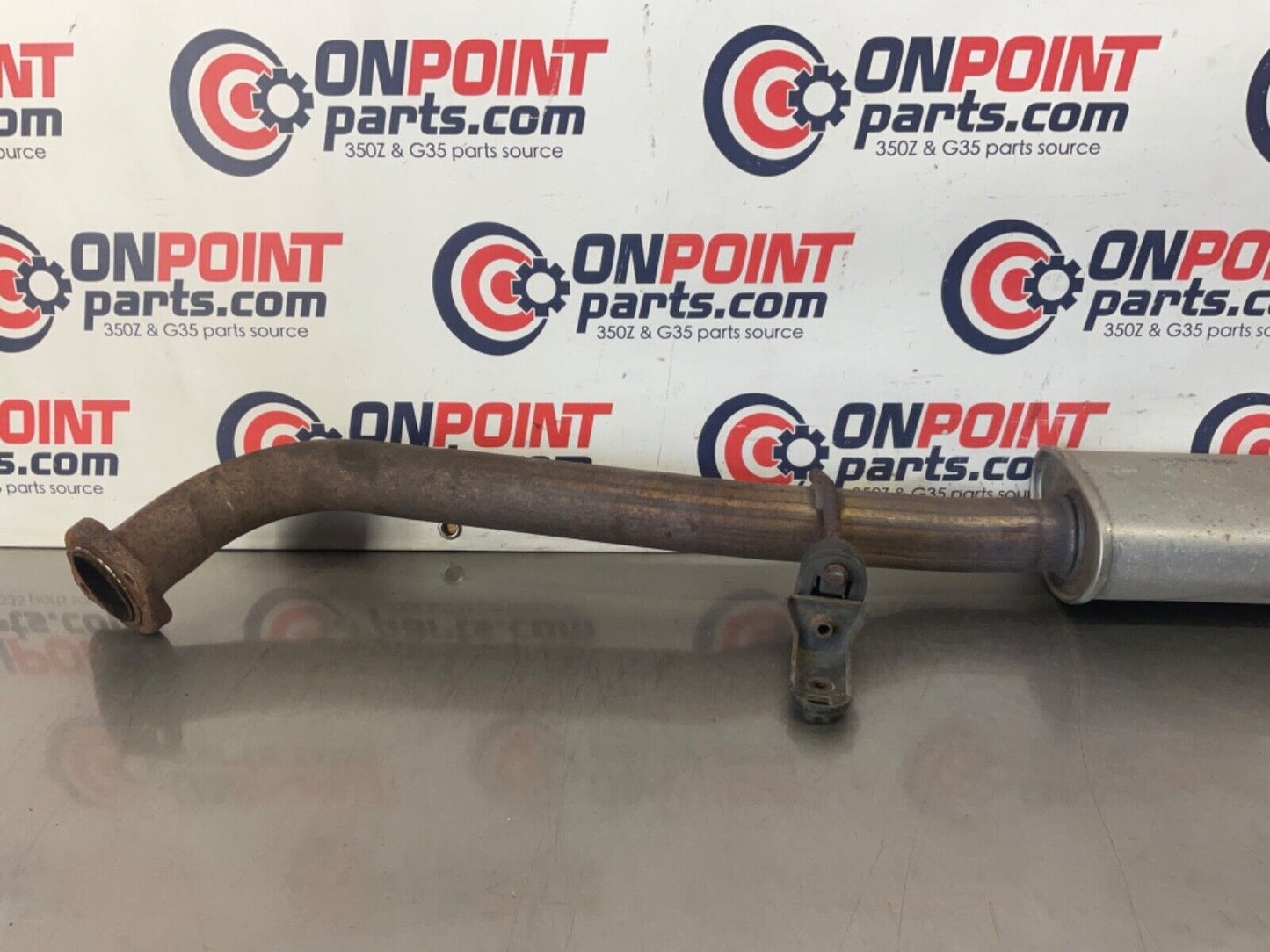 2004 Nissan 350Z Exhaust Midpipe Muffler OEM 25BF9E0 - On Point Parts Inc