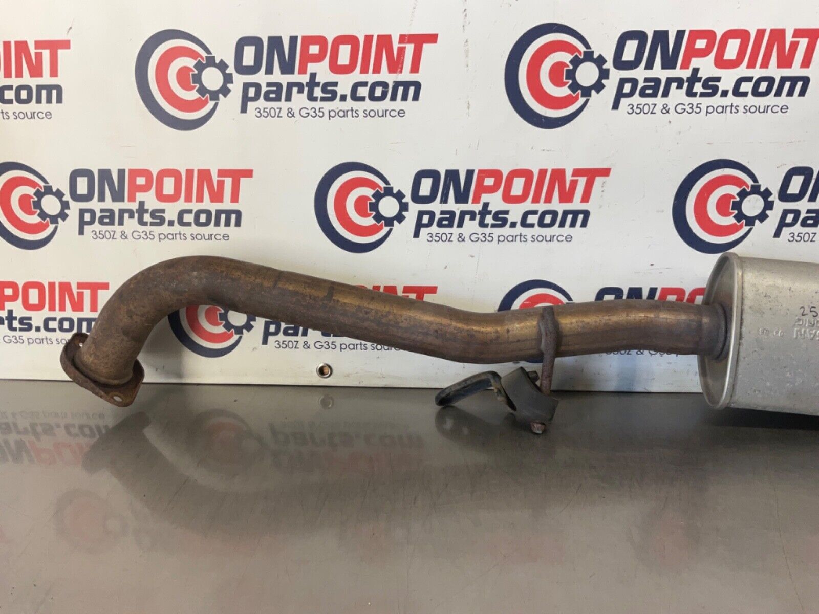 2004 Nissan 350Z Exhaust Midpipe Muffler OEM 25BF9E0 - On Point Parts Inc