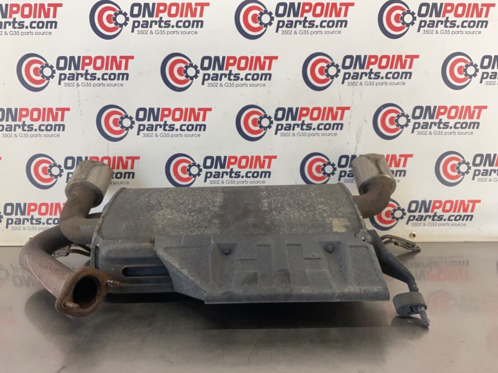 2004 Nissan 350Z Exhaust Muffler OEM 25BF9E0 - On Point Parts Inc