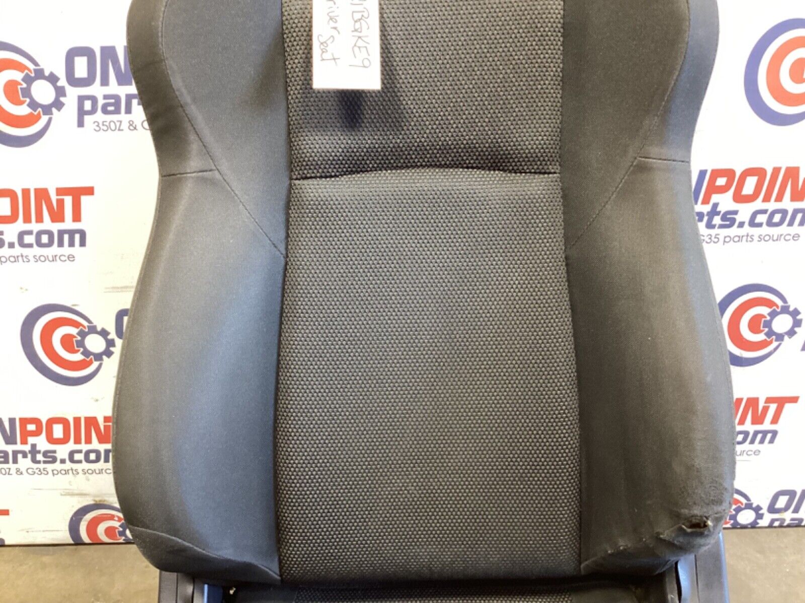 2007 Nissan Z33 350Z Driver Left Front Manual Cloth Seat OEM 21BGKE9 - On Point Parts Inc