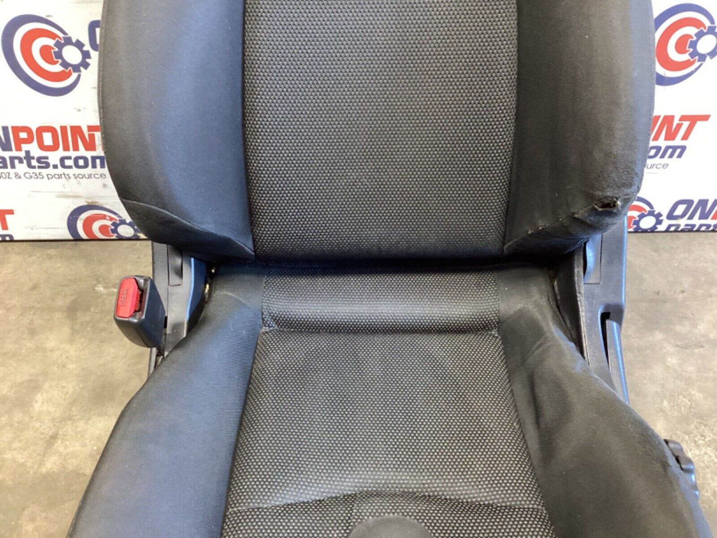 2007 Nissan Z33 350Z Driver Left Front Manual Cloth Seat OEM 21BGKE9 - On Point Parts Inc