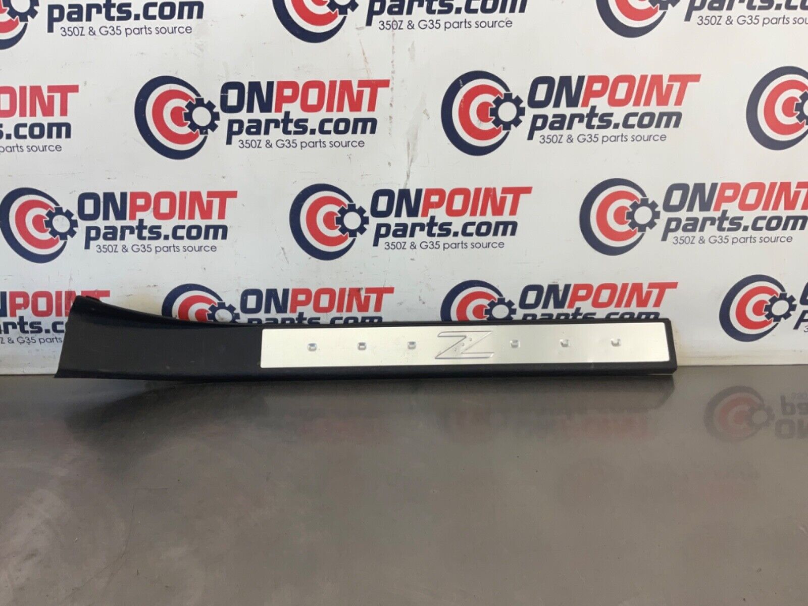 2007 Nissan Z33 350Z Passenger Right Interior Door Threshold Kickplate Trim  OEM - On Point Parts Inc