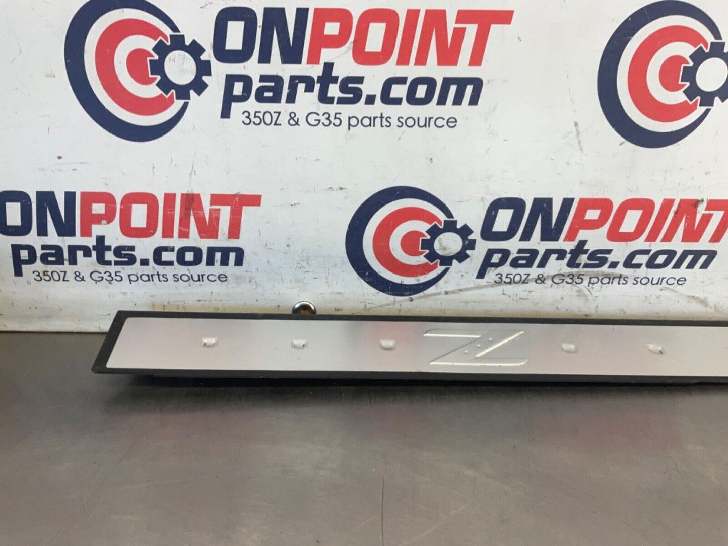 2007 Nissan Z33 350Z Passenger Right Interior Door Threshold Kickplate Trim  OEM - On Point Parts Inc