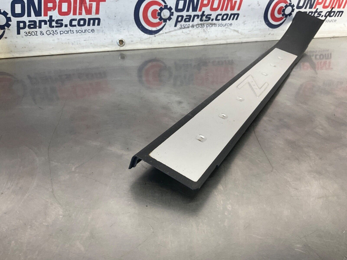 2007 Nissan Z33 350Z Passenger Right Interior Door Threshold Kickplate Trim  OEM - On Point Parts Inc