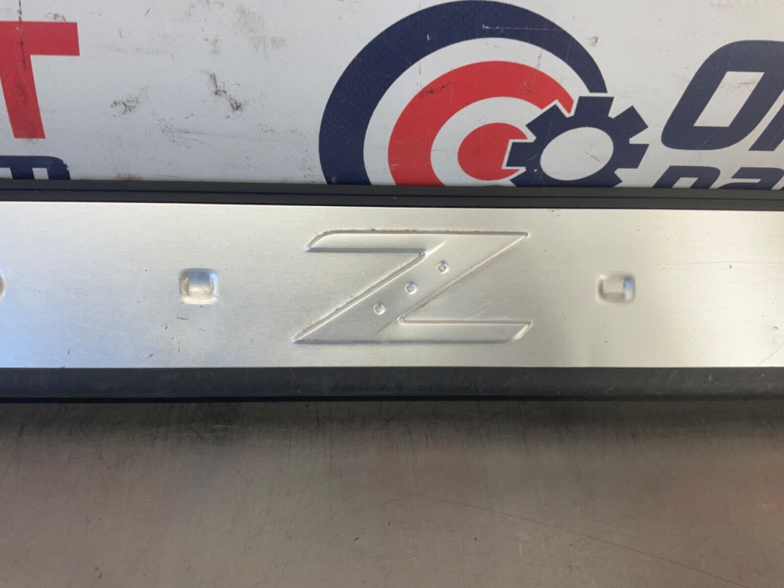 2007 Nissan Z33 350Z Passenger Right Interior Door Threshold Kickplate Trim  OEM - On Point Parts Inc