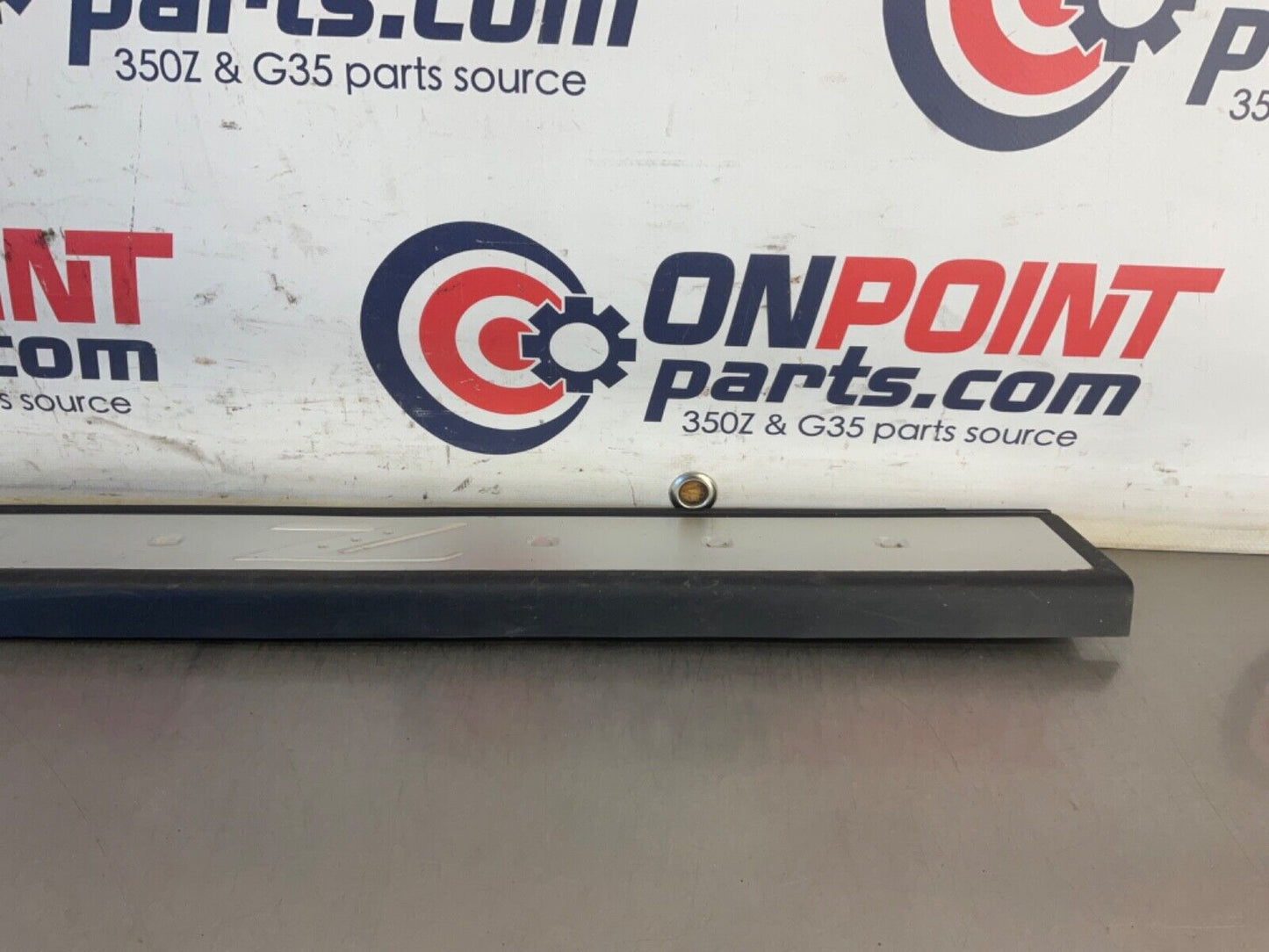 2007 Nissan Z33 350Z Passenger Right Interior Door Threshold Kickplate Trim  OEM - On Point Parts Inc