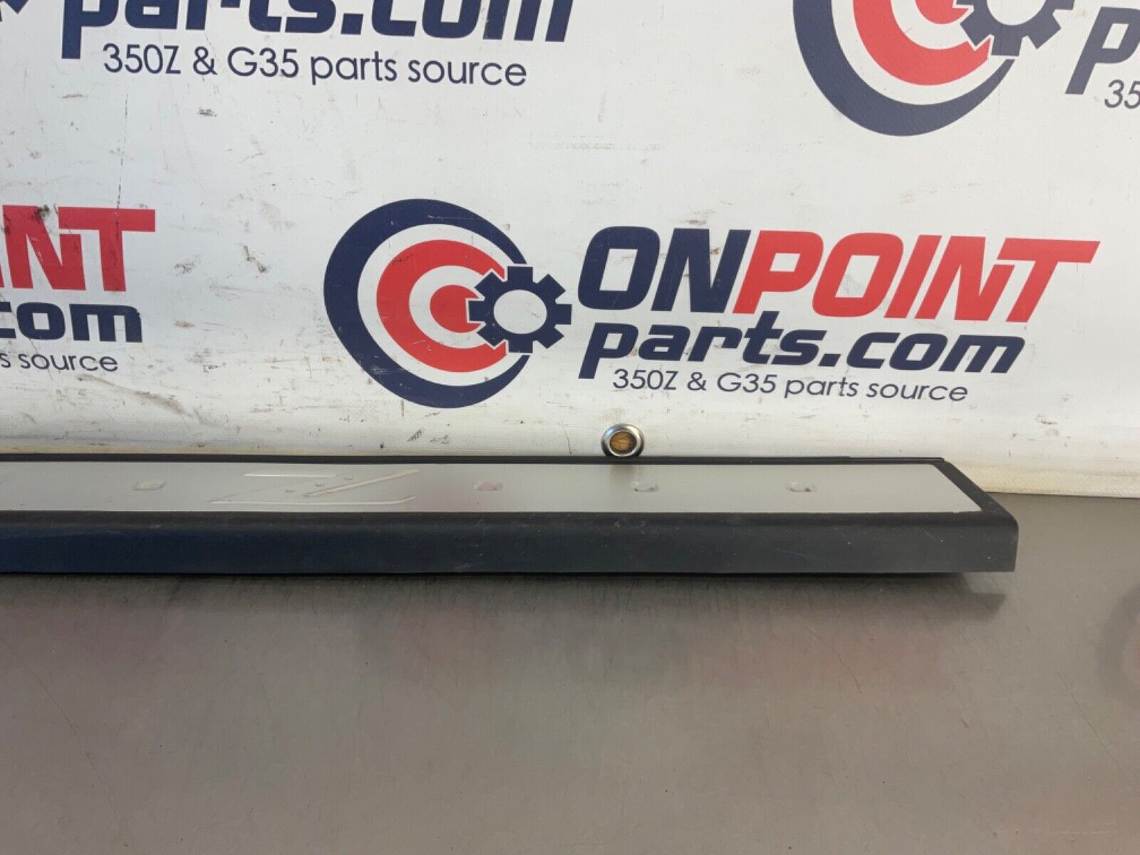 2007 Nissan Z33 350Z Passenger Right Interior Door Threshold Kickplate Trim  OEM - On Point Parts Inc