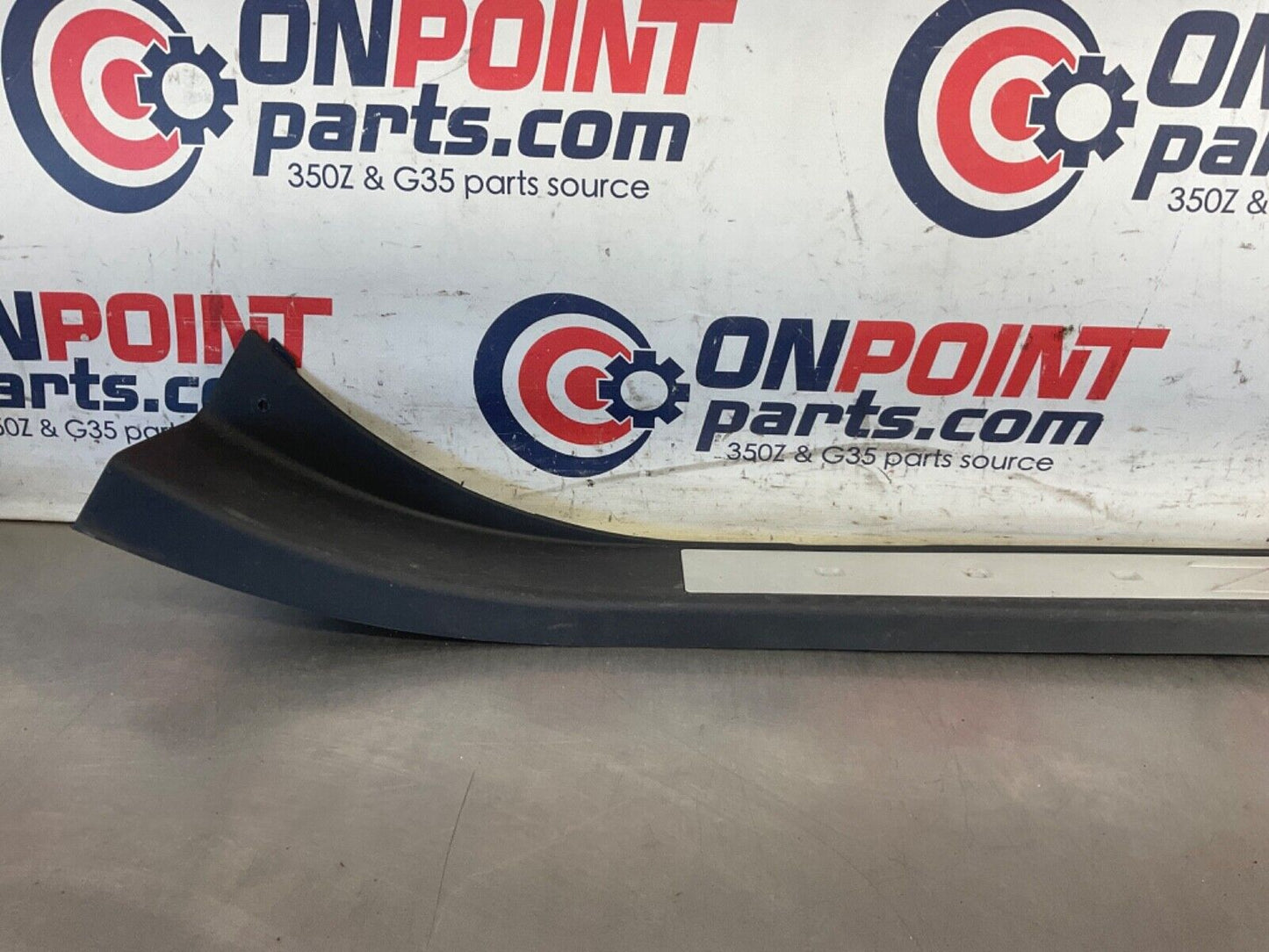 2007 Nissan Z33 350Z Passenger Right Interior Door Threshold Kickplate Trim  OEM - On Point Parts Inc