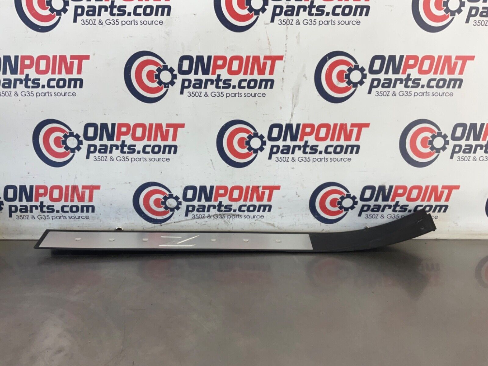 2007 Nissan Z33 350Z Passenger Right Interior Door Threshold Kickplate Trim  OEM - On Point Parts Inc