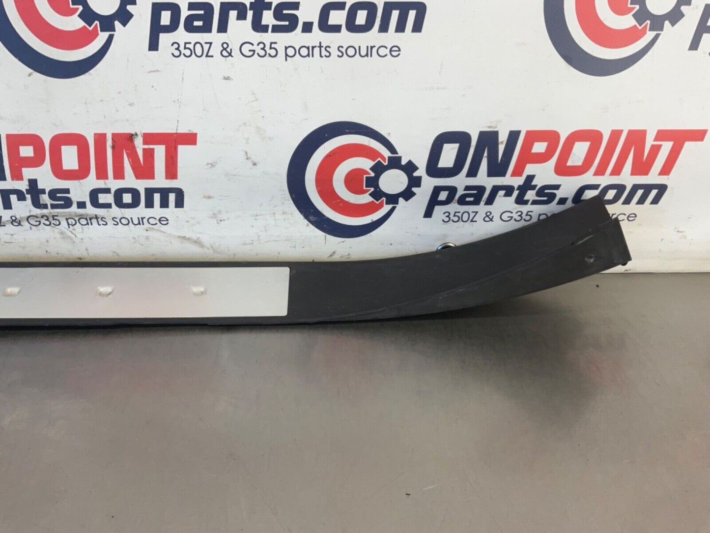 2007 Nissan Z33 350Z Passenger Right Interior Door Threshold Kickplate Trim  OEM - On Point Parts Inc