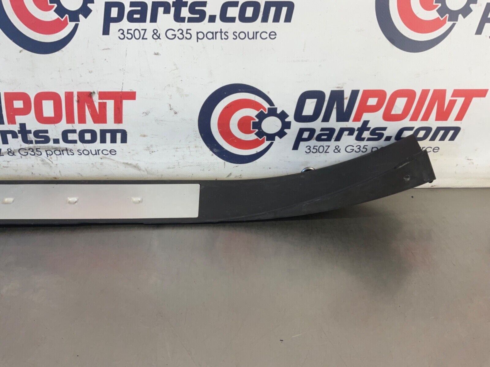 2007 Nissan Z33 350Z Passenger Right Interior Door Threshold Kickplate Trim  OEM - On Point Parts Inc